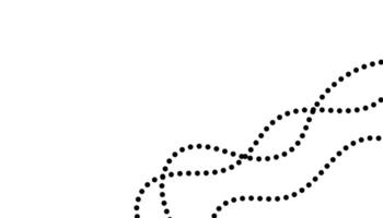 A line of dots on a white background vector
