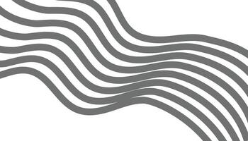 A gray wave pattern on a white background vector