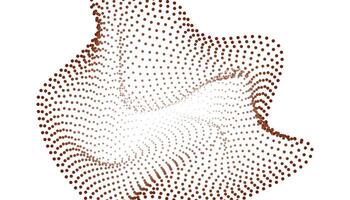 A brown and white dot pattern vector
