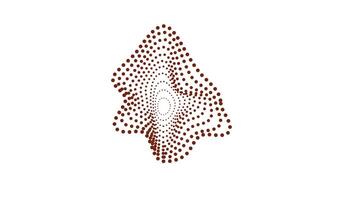 A dot pattern on a white background vector