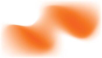 An orange and white abstract shape vector