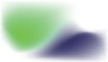 A green and blue abstract shape vector