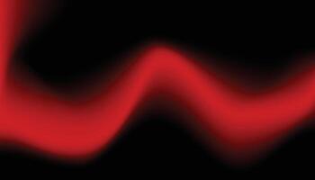 A red wave on a black background vector
