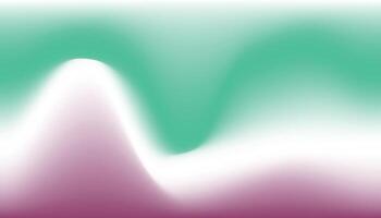 A green and purple background with a wave pattern vector
