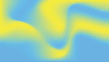 A blue and yellow wave pattern vector
