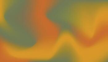 An abstract background with orange, green and yellow colors vector