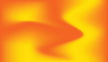An abstract orange and yellow background with a wavy shape vector