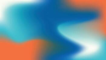 An abstract image of a blue and orange background vector