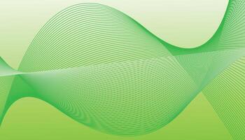 abstract background with green gradient lines vector