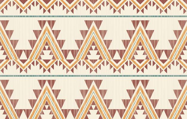 Ethnic abstract ikat art. Fabric Morocco, geometric pattern color oriental. Background, Design for fabric, curtain, carpet, wallpaper, clothing, wrapping,
