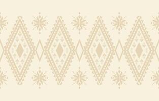 A beige and tan pattern with a diamond design vector