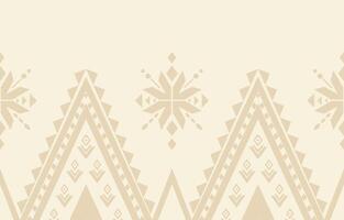 An abstract tribal pattern with a beige background vector