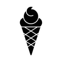 Ice Cream Cone Icon vector