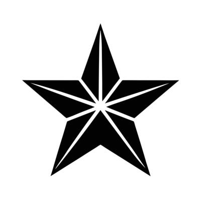 Star Five Pointed Icon