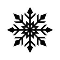 Snowflake Symmetrical Icon vector