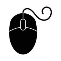 Computer Mouse Shape Icon vector