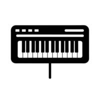 Keyboard Front View Icon vector