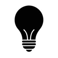 Lightbulb Idea Icon vector