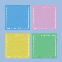 Modern Abstract Pastel Background Collection 4 vector