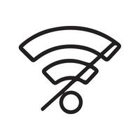Lost Connection Visual Depiction of a Disconnected Network Link Status vector