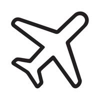 Take to the Skies A Modern Airplane Symbol for Travel and Adventure vector