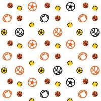 Abstract Sport Ball Background Pattern vector