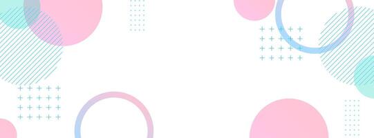 Geometric banner background. shape line. Abstract vector