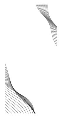 Abstract wavy, waving zigzag stripes lines at the edge of Flame Vertical cover Design