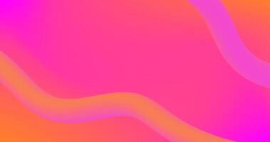Pink Purple Orange gradient background with Gradient dynamic Fluid Pipe illustration vector