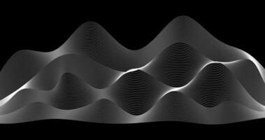 White Horizon Geography Abstract wave element background illustration vector