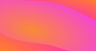 Abstract Orange Pink Gradient background illustration Dynamic effect Gradient Design vector