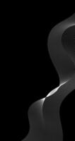 Vertical Abstract background with dynamic waves Black and white illustration vector