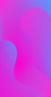 Pink Blue Gradient Abstract background with Fluid Shapes vertical graphic design vector