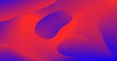 Red Blue Gradient Abstract background with dynamic shape illustration advertisement presentation design vector