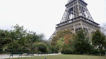 The eiffel tower in paris photo