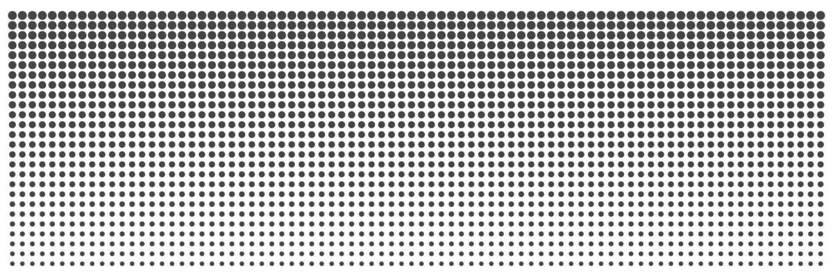 Halftone Dot Gradient Pattern Isolated