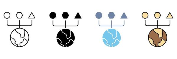 ASSORTMENT concept line icon. Simple element illustration. vector
