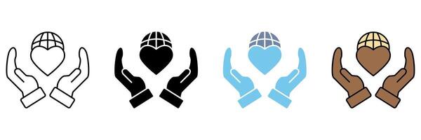 tolerance concept line icon. Simple element illustration. vector