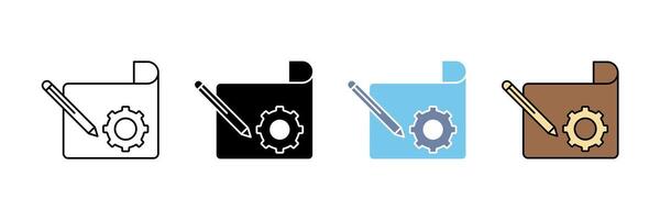 prototyping concept line icon. Simple element illustration. vector