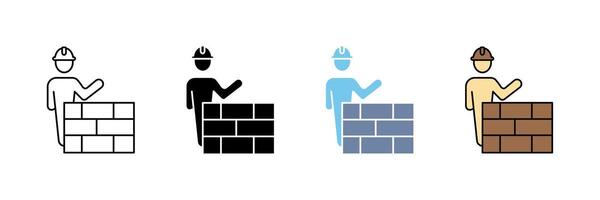 civil engineering concept line icon. Simple element illustration. vector
