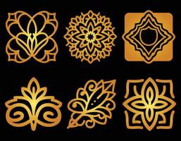 abstract background Luxury ornamental Patterns Design vector