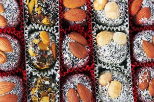 Candy with nuts photo