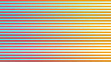 Colorful wavy stripes in orange, cyan, and yellow tones, with a retro abstract touch, capturing energy and rhythm, suitable for wallpaper or product wrapping. vector