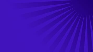 Abstract sunburst with radiant blue rays, minimal dark background, symbolizing focus and spotlight, ideal for event backdrop or digital banner. vector
