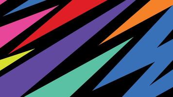 Bright angular edge background vector