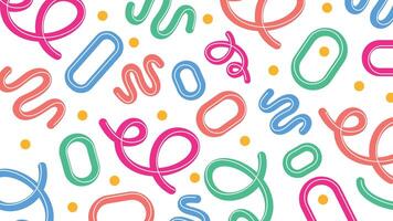 Abstract colorful circle background vector
