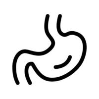 Stomach icon. symbol for mobile concept and web design. illustration vector