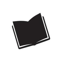 Open Book Icon for Study, Knowledge and Learning Themes vector