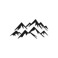 Mountain Icon for Logos, Apps, and UI Design vector