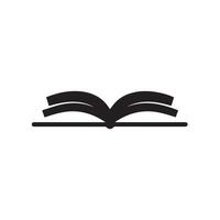 Open Book Icon for Academic, Reading and UI Projects vector